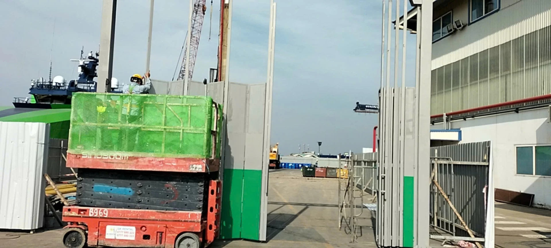 thi cong co khi khung sat HP Technic5