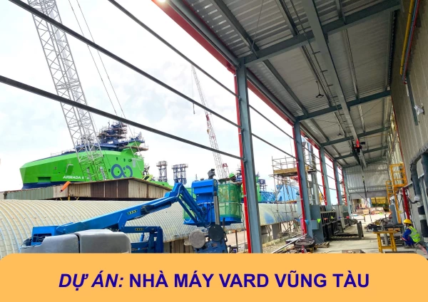 THI CÔNG MỞ RỘNG VÁCH NHÀ XƯỞNG