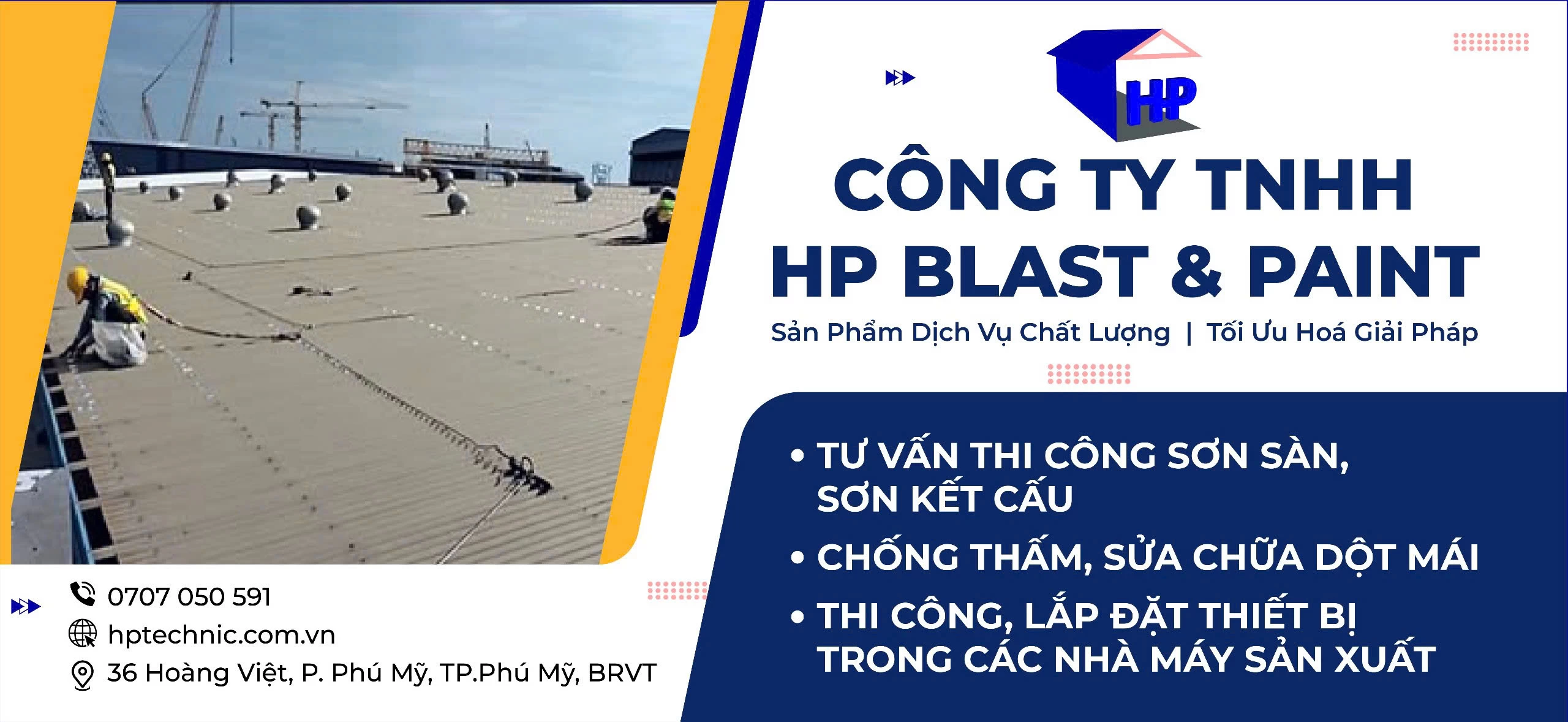 HP blast paint technic co khi gioi thieu