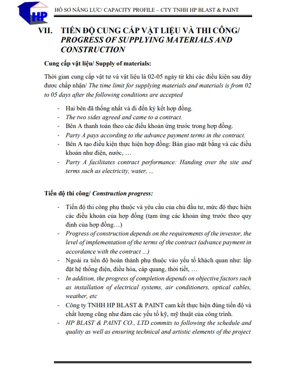 HP Capacity Profile 11