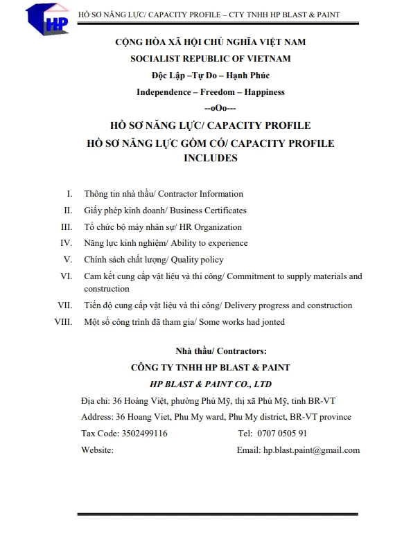 HP Capacity Profile 2