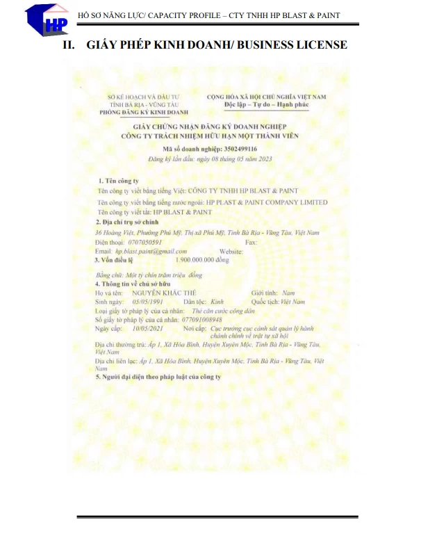 HP Capacity Profile 6